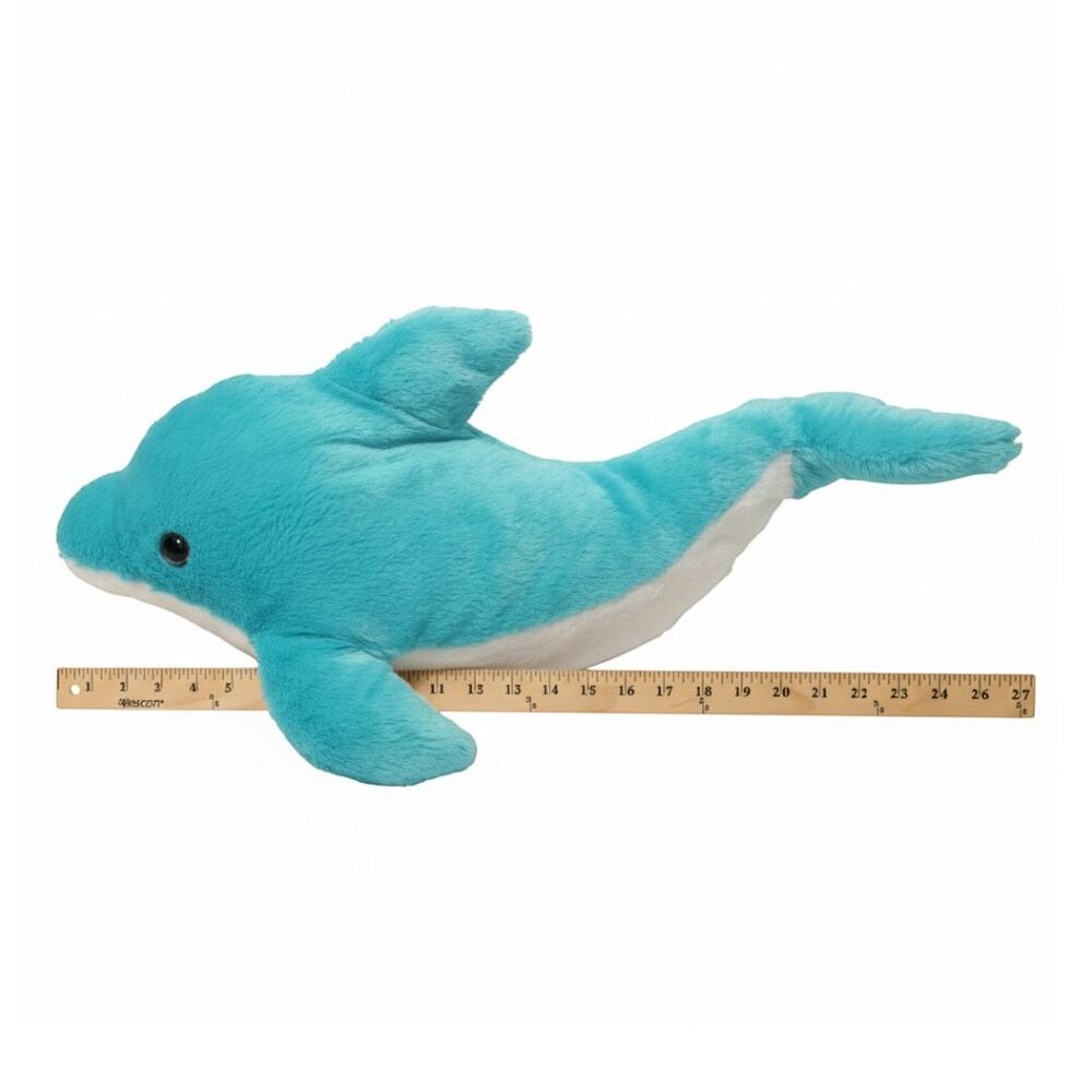 Dolphin Plush Toys Soft Stuffed Animal Bottlenose Cape Cod 24" Coastal Grandma - Picture 6 of 7